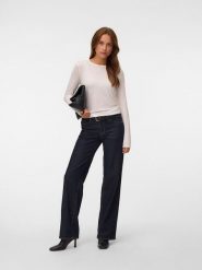 Vero Moda Koszulka w kolorze białym rozmiar: S. Białe bluzki damskie Vero Moda, s, bez wzorów, bez kołnierzyka. Za 60.95 zł.