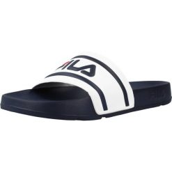 Klapki Fila Model Morro Bay Kolor Biały. Niebieskie klapki i japonki męskie Fila, z materiału. Za 91.65 zł.
