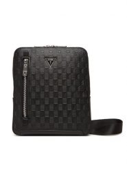 Guess Saszetka HMTODE P5220 Czarny. Czarne saszetki męskie Guess, ze skóry. Za 259.99 zł.