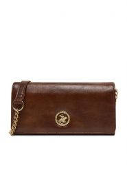 Beverly Hills Polo Club Portfel CEO-BHPC-W1-001-SS26 Bordowy. Czerwone portfele damskie Beverly Hills Polo Club, bez wzorów, z materiału. Za 99.99 zł.