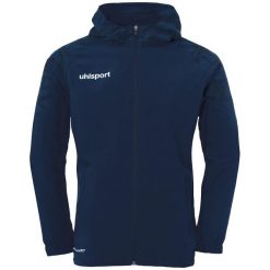 Tkana bluza z kapturem Uhlsport Goal 25 Evo. Niebieskie bluzy z kapturem męskie UHLSPORT, xl, z elastanu. Za 272.75 zł.