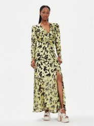 Gestuz Sukienka letnia Sikura 10908863 Zielony Relaxed Fit. Zielone sukienki damskie Gestuz, na lato, bez wzorów, z wiskozy, bez kołnierzyka, bez ramiączek. Za 1,249.00 zł.
