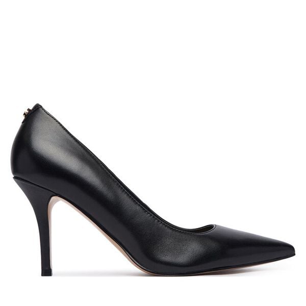 Szpilki Guess. Czarne szpilki Guess, z aplikacjami, bez obcasa. Za 674.99 zł.