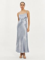 Max Mara Leisure Sukienka koktajlowa Baden 2416221088 Niebieski Regular Fit. Niebieskie sukienki damskie Max Mara Leisure, bez wzorów, z wiskozy, wizytowe, bez kołnierzyka, bez ramiączek. Za 589.99 zł.