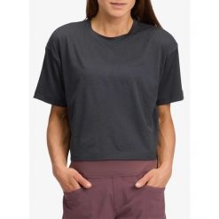 Koszulka szybkoschnąca damska Black Diamond Circuit SS Tee. Czarne bluzki sportowe damskie Black Diamond, bez wzorów, bez ramiączek. Za 172.99 zł.