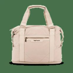 Torba KISKADEE BEIGE. Brązowe torebki klasyczne damskie Wings, bez wzorów, z materiału, małe, bez dodatków. Za 160.93 zł.
