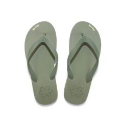 Japonki basenowe dla dorosłych Flip Flop Originals. Zielone klapki damskie Flip Flop, bez wzorów, bez obcasa. Za 65.55 zł.