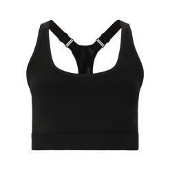 Biustonosz dla kobiet Athlecia Jennie V2. Czarne biustonosze sportowe damskie Athlecia, bez wzorów. Za 227.50 zł.