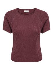 JDY Sweter "Bodilla" w kolorze bordowym rozmiar: L. Czerwone swetry klasyczne damskie JDY, l, bez kołnierzyka. Za 89.95 zł.