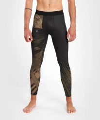 Legginsy treningowe męskie Venum Gorilla Jungle Spats. Brązowe spodnie sportowe męskie VENUM, z materiału. Za 279.65 zł.