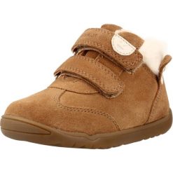 Buty GEOX B MACCHIA GIRL Jasnobrązowy. Brązowe obuwie treningowe damskie Geox, na fitness i siłownię. Za 207.99 zł.