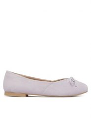 Caprice Baleriny 9-22109-46 Fioletowy. Fioletowe baleriny damskie Caprice, bez wzorów, ze skóry, bez obcasa. Za 208.99 zł.