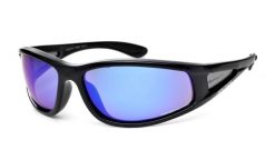 Sportowe okulary polaryzacyjne pływające Arctica Aquatic S-69F. Czarne okulary przeciwsłoneczne męskie ARCTICA, z mikrofibry. Za 185.00 zł.