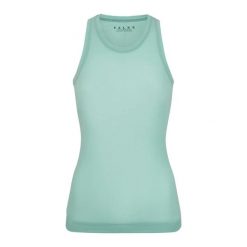 Damski tank top Falke Ultralight Cool. Zielone topy damskie Falke, bez wzorów, bez kołnierzyka. Za 291.00 zł.