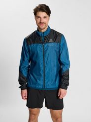 Kurtka z dresu Newline Denton. Niebieskie kurtki męskie Newline, l, bez wzorów, z dresówki, sportowe, bez kaptura. Za 361.35 zł.