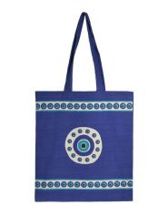 BLE Torebka w kolorze granatowym - 42 x 38 x 2 cm rozmiar: onesize. Niebieskie torebki klasyczne damskie BLE, bez wzorów, z bawełny, bez dodatków. Za 11.14 zł.