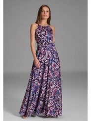 SWING Sukienka w kolorze fioletowo-granatowym rozmiar: 34. Różowe sukienki damskie Swing, bez wzorów, bez kołnierzyka, bez ramiączek, maxi. Za 347.99 zł.