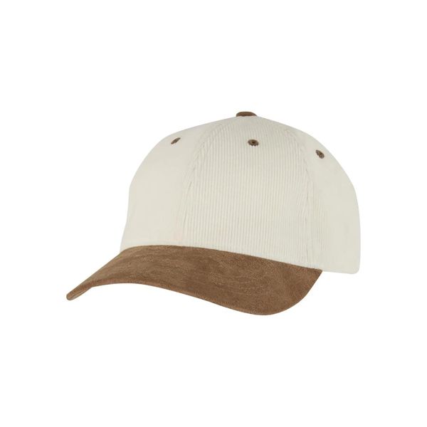 Czapka baseballowa z weluru Flexfit. Brązowe czapki męskie FLEXFIT, bez wzorów, z bawełny, eleganckie. Za 132.50 zł.