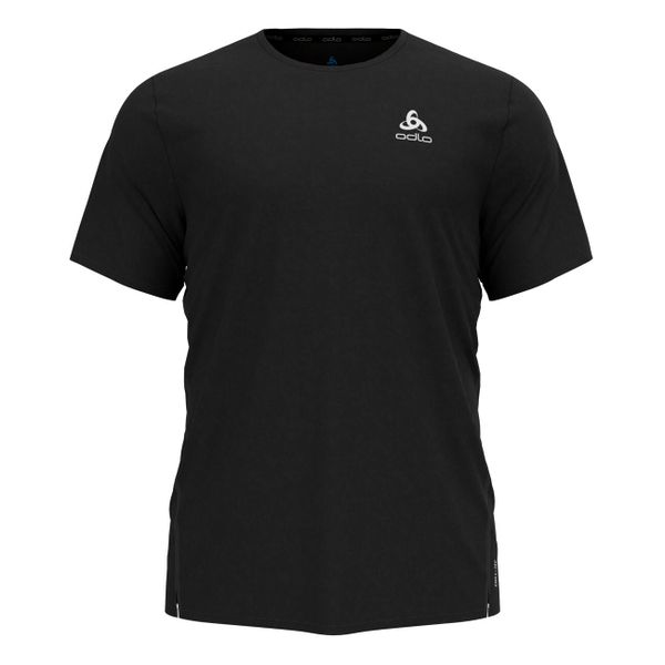 Koszulka z krótkim rękawem męska do biegania Odlo T-shirt Zeroweight CHILL. Czarne t-shirty sportowe męskie Odlo, m, bez ramiączek, do biegania. Za 259.99 zł.