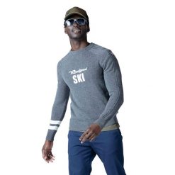 Sweter męski Rossignol Signature Rossignol Knit. Szare swetry męskie Rossignol, m, bez wzorów, bez kołnierzyka. Za 789.99 zł.