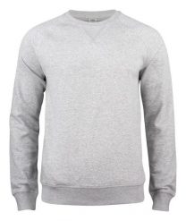 Clique Premium OC Roundneck męska bluza z okrągłym dekoltem bawełna ekologiczna. Szare bluzy bez kaptura męskie CLIQUE, m, z bawełny. Za 233.33 zł.