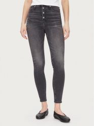 Calvin Klein Jeans Jeansy J20J225509 Czarny Super Skinny Fit. Czarne jeansy damskie Calvin Klein Jeans. Za 239.99 zł.