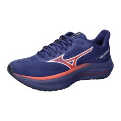 Buty do biegania męskie Mizuno Wave Inspire 22. Czerwone obuwie do biegania damskie Mizuno, mizuno wave. Za 739.99 zł.