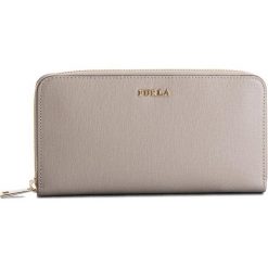 Duży Portfel Damski FURLA - Babylon 908284 P PR82 B30 Sabbia b. Szare portfele damskie Furla, bez wzorów, ze skóry. W wyprzedaży za 409.00 zł.