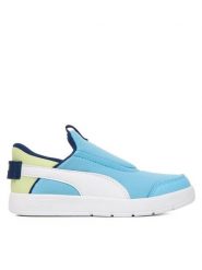 Puma Sneakersy Courtflex v3 SLIPTECH PS 399734 10 Niebieski. Niebieskie buty sportowe chłopięce Puma, z materiału, bez zapięcia. Za 169.99 zł.