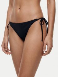 Guess Dół od bikini E6GO27 KF442 Czarny. Czarne bikini damskie Guess, z aplikacjami. Za 149.99 zł.