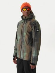 Quiksilver Kurtka snowboardowa Muldrow EQYTJ03493 Zielony Regular Fit. Zielone kurtki narciarskie i snowboardowe damskie Quiksilver, m, bez wzorów, z syntetyku, bez kaptura, narciarskie. Za 1,469.00 zł.