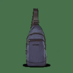 Plecak crossbody BRANT WINGS DARK BLUE. Niebieskie plecaki męskie Wings, bez wzorów, z materiału. Za 99.90 zł.