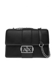 Armani Exchange Torebka XW000070 AF12039 UC001 Czarny. Czarne torebki klasyczne damskie Armani Exchange, bez wzorów, ze skóry, wizytowe, bez kołnierzyka, bez ramiączek. Za 699.99 zł.