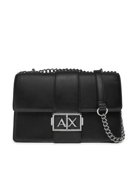 Armani Exchange Torebka XW000070 AF12039 UC001 Czarny. Czarne torebki klasyczne damskie Armani Exchange, bez wzorów, ze skóry, wizytowe, bez kołnierzyka, bez ramiączek. Za 699.99 zł.