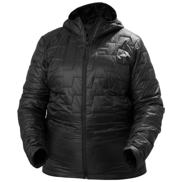 Damska kurtka z kapturem Helly Hansen lifaloft insulator. Czarne kurtki damskie Helly Hansen, s, bez wzorów, z poliamidu, z kapturem, narciarskie. Za 829.20 zł.