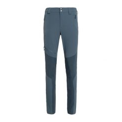 Spodnie softshell damskie Rab Torque Mountain. Niebieskie spodnie sportowe damskie RAB, z elastanu, trekkingowe. Za 519.99 zł.