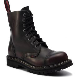 Trapery NAGABA - 008H Bordo. Czarne buty zimowe męskie Nagaba, z materiału, bez zapięcia. Za 319.00 zł.