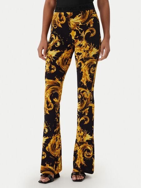 Versace Jeans Couture Legginsy 80HAC107 JS533 Czarny Flare Fit. Czarne jeansy damskie Versace Jeans Couture. Za 1,069.00 zł.