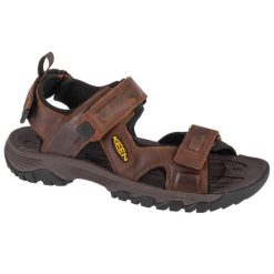 Buty do chodzenia męskie Keen Sandały Męskie Targhee Iii Open Toe Bisonmul. Brązowe buty trekkingowe męskie Keen, z materiału, bez zapięcia, trekkingowe. Za 561.00 zł.