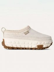 UGG Botki "Venture Daze" w kolorze kremowym ze skóry owczej rozmiar: 37. Brązowe botki damskie Ugg, ze skóry, bez obcasa, na platformie, bez zapięcia. Za 484.31 zł.