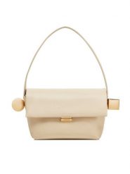 JACQUEMUS Torebka Le Rond Carre 24H243BA383-3171 Écru. Torebki klasyczne damskie JACQUEMUS, bez wzorów, ze skóry, bez dodatków. Za 4,699.00 zł.