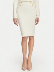 Marciano Guess Spódnica ołówkowa G6YD07 Z1013 Kremowy Slim Fit. Białe spódniczki damskie Marciano Guess, xl, z aplikacjami, z wiskozy, ołówkowe. Za 589.99 zł.
