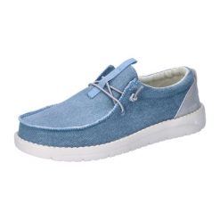Buty żeglarskie dla kobiet CMP Joy. Niebieskie kapcie damskie CMP, z materiału. Za 246.00 zł.