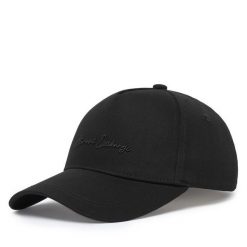 Czapka z daszkiem Armani Exchange. Czarne czapki z daszkiem damskie Armani Exchange, bez wzorów. Za 264.99 zł.