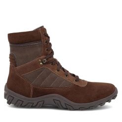Kozaki Lasocki. Brązowe buty zimowe męskie Lasocki, bez zapięcia. Za 195.99 zł.