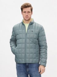 Calvin Klein Jeans Kurtka puchowa J30J324981 Granatowy Regular Fit. Niebieskie kurtki męskie Calvin Klein Jeans, l, bez wzorów, z jeansu, bez kaptura. Za 589.99 zł.