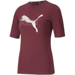Koszulka Puma Nu-tility T-shirt, Kobiety. Czerwone bluzki sportowe damskie Puma, s, bez wzorów, z bawełny, bez ramiączek. Za 190.00 zł.