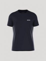 Bjorn_borg BORG ESSENTIAL ACTIVE TRAINING T-SHIRT - NIGHT SKY. Niebieskie t-shirty męskie Björn Borg, m, bez wzorów, bez kołnierzyka. Za 173.00 zł.