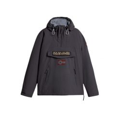 Kurtka wodoodporna z 2 kieszeniami Napapijri Rainforest. Szare kurtki outdoor męskie Napapijri, m, bez wzorów, z materiału, z kapturem. Za 921.50 zł.