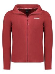 Geographical Norway Kurtka polarowa "Tugood" w kolorze bordowym rozmiar: L. Czerwone kurtki męskie Geographical Norway, l, bez wzorów, z materiału, bez kaptura. Za 83.03 zł.